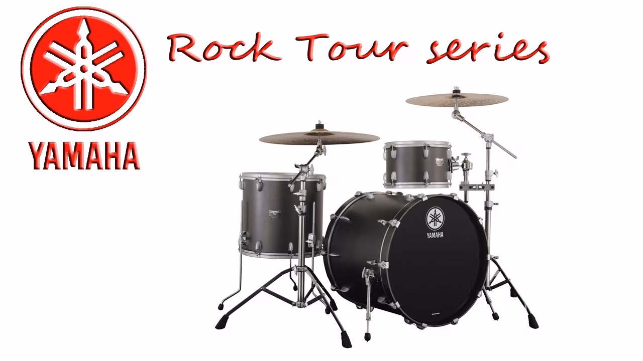 Yamaha Rock Tour Drum Set - sound test